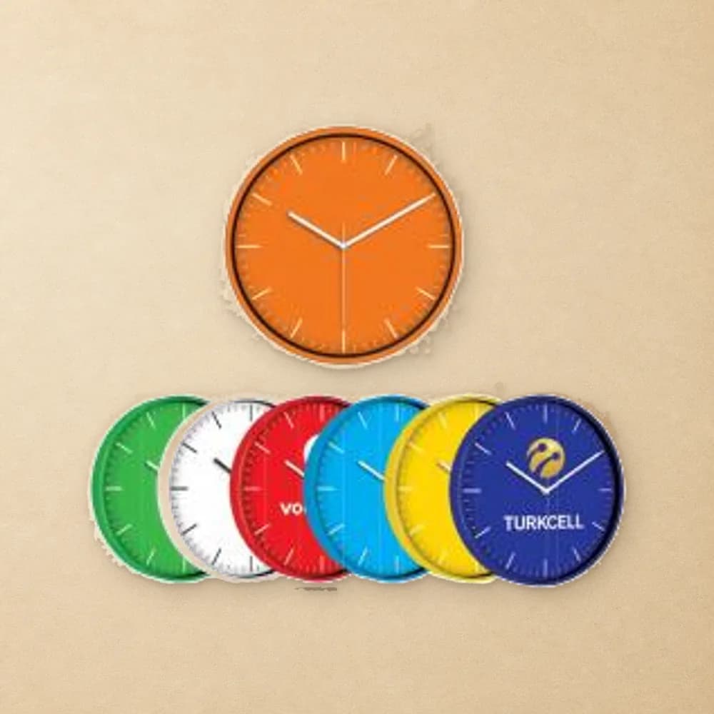 Plastik Duvar Saati ( 330 mm )