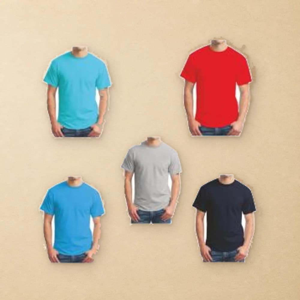 Penye Bisiklet Yaka T-shirt