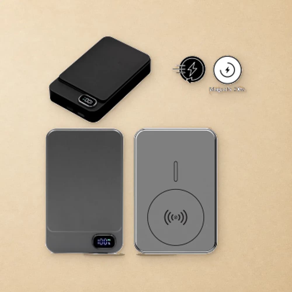 Powerbank 10000 mAh ( Metal Kasa & Magsafe )